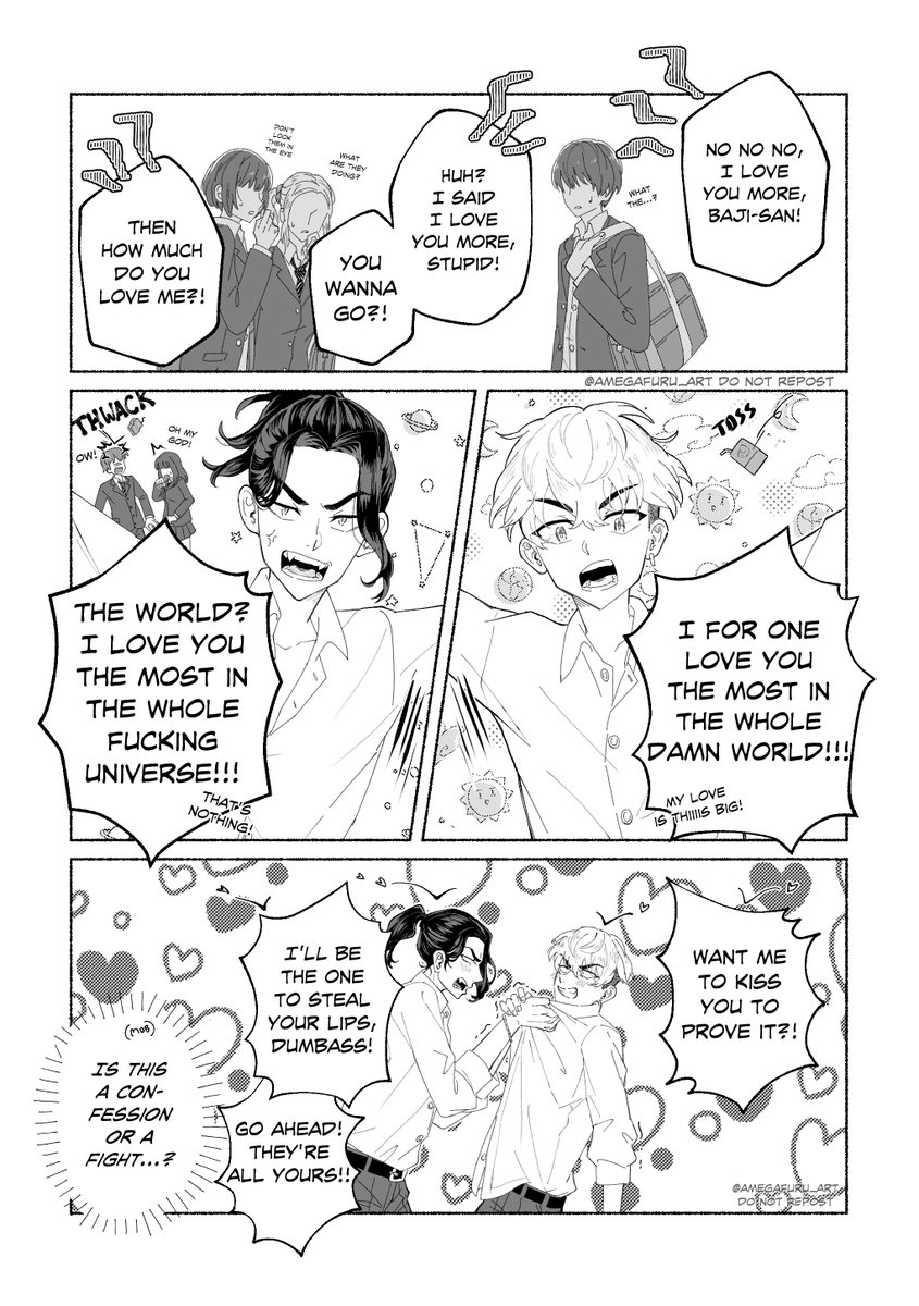 bajifuyu play the I love you game but for some reason the rules change midway... 
