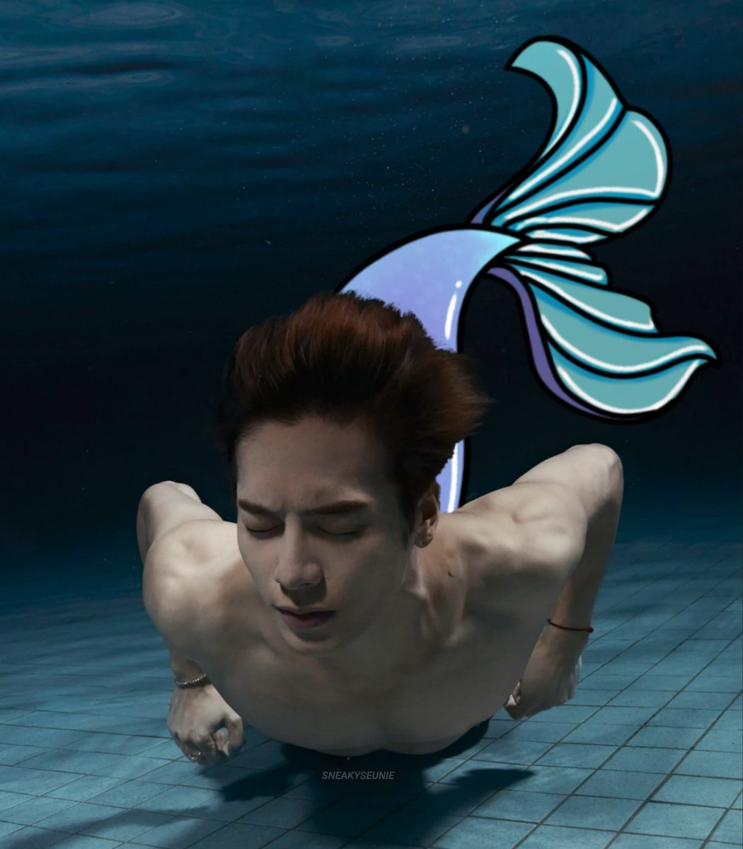 sneakyseunie's tweet photo. @JacksonWang852 @teamwangofcl @GQMagazine OH A MERMAN? 🧜🏻‍♂️🐠💦 The Little Mermaid, who? i only know The Jackson Merman 🤭🤣 https://t.co/GSZGos0z1D