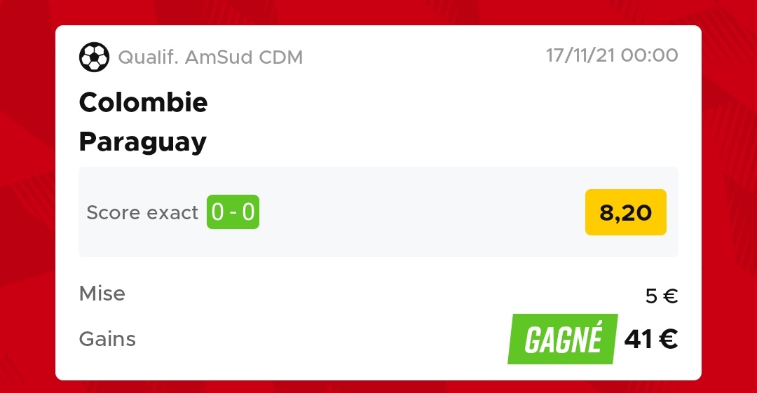 jprono24's tweet photo. Une très belle côte à 8,20 ✅ qui passe pendant le sommeil 😁
Dommage pour le 2eme bet 😁 le double 0-0 c'était jackpot...
#EasyN
#TeamParieur https://t.co/g6c1AtDVLZ