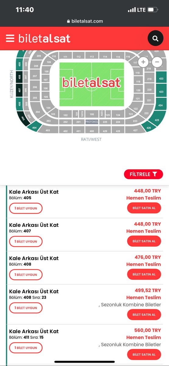 Biz bir tane bilet bulamıyoruz. Satışa açıldı dendiği andan itibaren almaya çalışıyoruz ama bizim alamadığımız bileti passolig hariç herkes satıyor. Üstüne külübün resmi web sayfasında karaborsa biletler olmaması için alınan tedbire rağmen
<a href="/fatihterim/">Fatih Terim</a> <a href="/GalatasaraySK/">Galatasaray SK</a> <a href="/ArdaTuran/">Arda Turan</a>