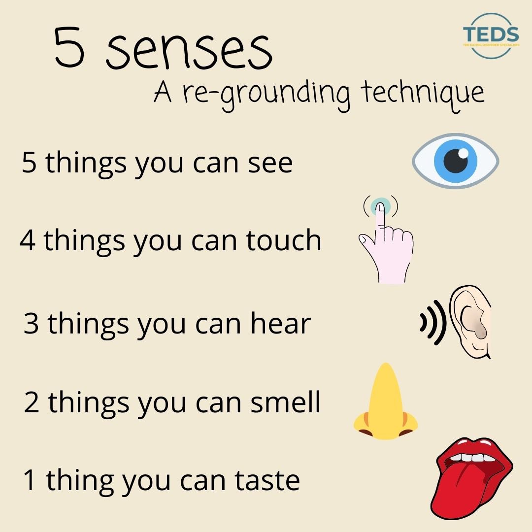 ed_specialists's tweet photo. A grounding technique used for anxiety management. Practicing when calm will help encourage easier recall in times of distress. 

https://t.co/viJcfFXihR  #5senses #regrounding #anxietymanagement #refocus #recoverytools #recoverytechniques #mindfulness #selfaware #recoverytoolkit https://t.co/GIUAxZoGuy
