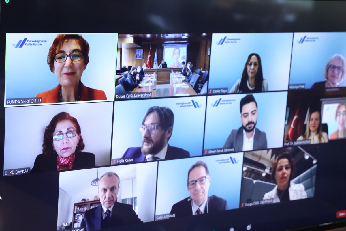 Rektörümüz <a href="/hotar_nukhet/">Prof. Dr. Nükhet Hotar</a>, kalite güvencesi ve iyi uygulamaların yaygınlaştırılması amacıyla gerçekleştirilen #universitemDEU YÖKAK Kurumsal Akreditasyon Programı Değerlendirme Toplantısına katıldı; <a href="/ykalitekurulu/">Yükseköğretim Kalite Kurulu (YÖKAK)</a> Değerlendirme Takımına, kalite sistemlerimiz hakkında bilgi verdi