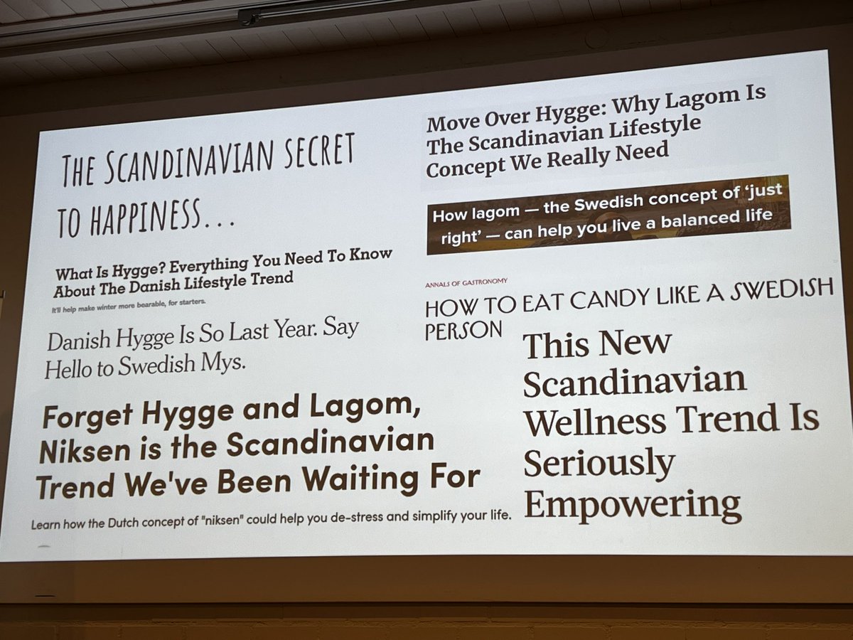 Scandinavian world famous words to live be 😀#NTIF2021 — or not?