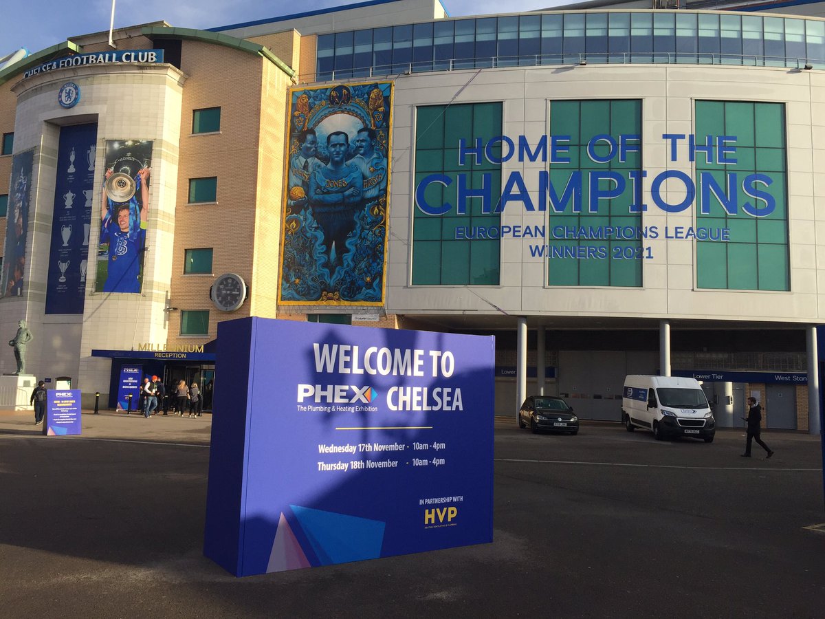 PhexShow's tweet photo. We’re ready to go! Doors open at 10am, see you soon! #phexchelsea https://t.co/tZzh9CsAjb