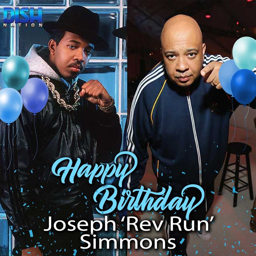 Wishing a happy 57th to Joseph Simmons aka Rev. Run!    