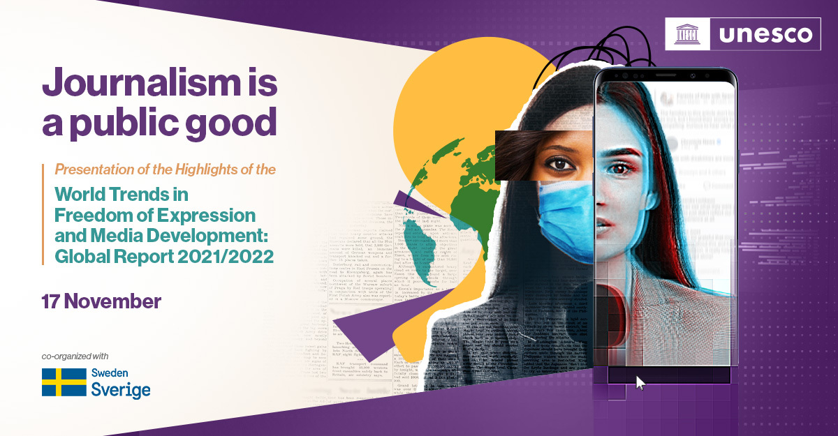 UNESCO's tweet photo. How journalism can innovate and survive the current financial crisis affecting newsrooms around the world?

Hear ideas from @JosephEStiglitz, @economistimpact's Antonia Kerle, @cboteromarino, Shahir Zahine @TheKillidGroup

🗓️17 Nov ⏰1:15 pm GMT+1 
🎦https://t.co/IIzRZX3yzJ https://t.co/AyntZgXEI4