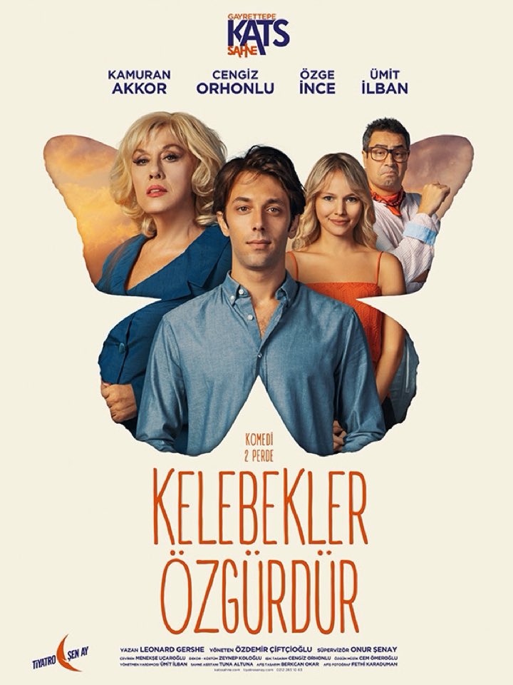 askidanevar's tweet photo. “Kelebekler Özgürdür” tiyatro oyunu İstanbul'da! @katssahne desteğiyle RT'leyen 20 üniversiteliye çift kişilik bilet hediye! Detaylar: https://t.co/glAV6pnKNb https://t.co/3XXGRdzj08