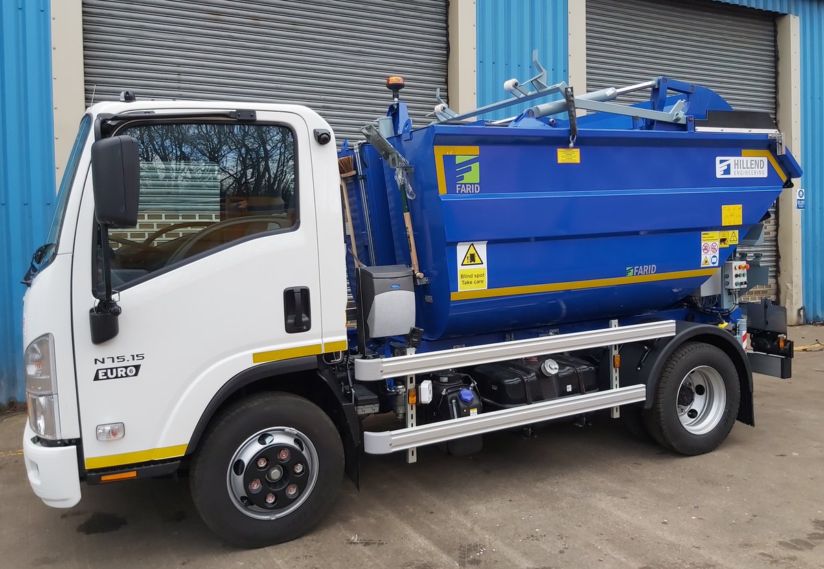 Are you looking to introduce or expand your food waste service? FHE offer a full range of innovative award-winning food waste vehicles including the Micro L/Comb Lift/7.5t GVW vehicle. A one-piece fully sealed body, from our market leading range of food waste collection vehicles