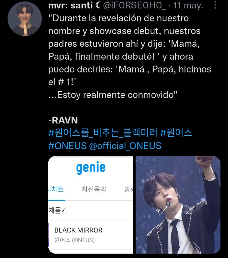 iF0RSE0H0_'s tweet photo. Hoy por fin youngjo va a poder decirle a sus padres "Mamá, Papá, obtuve mi 1st win" al igual que hace cuando logra una de sus metas♡

#ONEUS1stWin #LUNA1stWin
#ONEUS #원어스 @official_ONEUS https://t.co/0BmWgZEavM