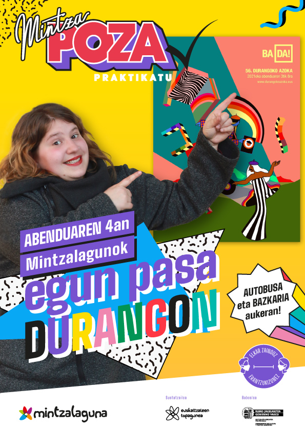 TaupaMugimendua's tweet photo. 💬2 urteren ostean Durangoko Azokan elkartuko gara MintzaPoza praktikatzeko.

Eman izena abenduak 1 baino lehen! https://t.co/U0KfNIUxdP

#mintzalagunak #mintzapraktika #mintzapoza #euskara #56DA #baDA https://t.co/3v3zojyiOj