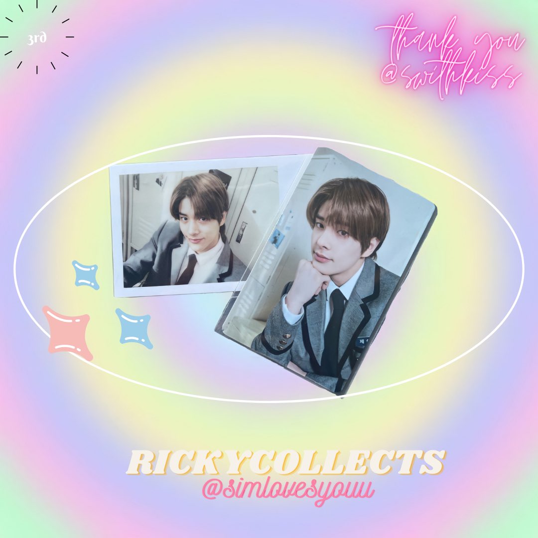 simlovesyouu's tweet photo. 🐚*♡∞:｡.｡[111721]｡.｡:∞♡*🤍
— jake’s ggu ggu polaroid &amp; pc 
#rickycollects

~Another jake pc has arrived! Thank you so so much! @swithkiss for the safe packaging + the yummy candy freebies! ~ ♡

#fromiskye https://t.co/tpLyqgyQEA
