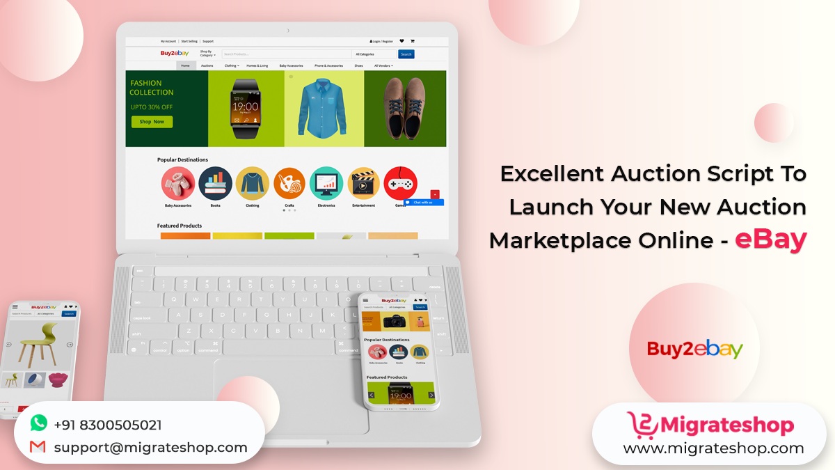 migrateshop's tweet image. Excellent Auction Script To Launch Your New Auction 
Marketplace Online - eBay
Click Here: bit.ly/2vSsOUH
#eBay #ebayclone #ebayclonescript #auctionscript 
#ecommerce #B2C #ecommercescript #ecommercewebsitescript 
#marketplace #migrateshop #startup #entrepreneur