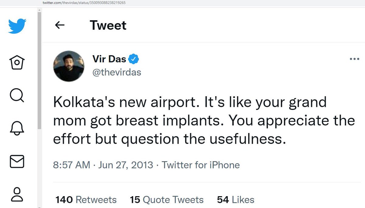 ElHanjiI1's tweet photo. @MahuaMoitra @thevirdas Ok Thank You 😂😂🤣🤣 https://t.co/K9Z6KdiE4a