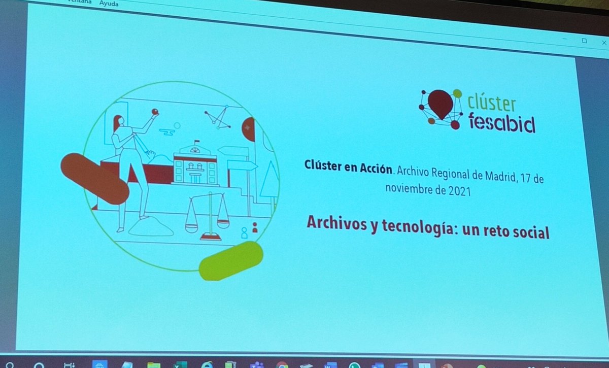davidvellisca's tweet photo. #ClusterFesabid en Archivo Regional de @ComunidadMadrid https://t.co/7S74e6lwea