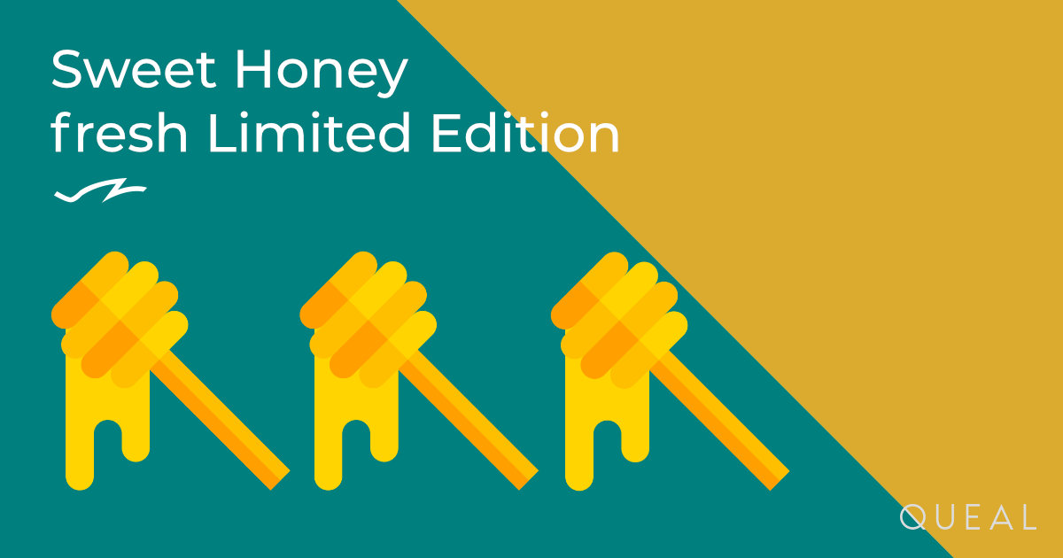 QuealEU's tweet photo. Get Sweet Honey to warm up your winter.
This delicious Limited Edition is one to savour.
https://t.co/ioofBCoMA0
#queal #limitedition #sweethoney https://t.co/mEblRxh27H
