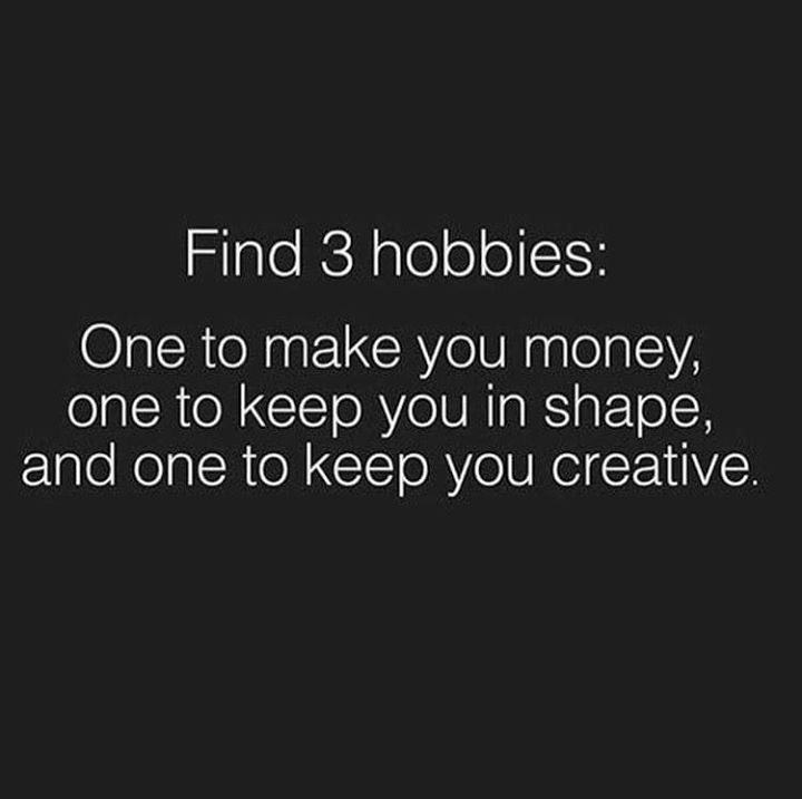 MsLilPeta's tweet photo. Perfect...
Have you got 3 hobbies?
#bosslady #bossladymindset #bossladystatus #livelife #nowornever https://t.co/FTYRLdm8gY