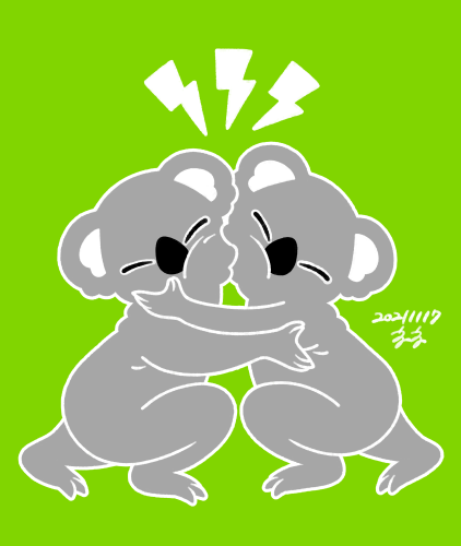 コアラのtwitterイラスト検索結果