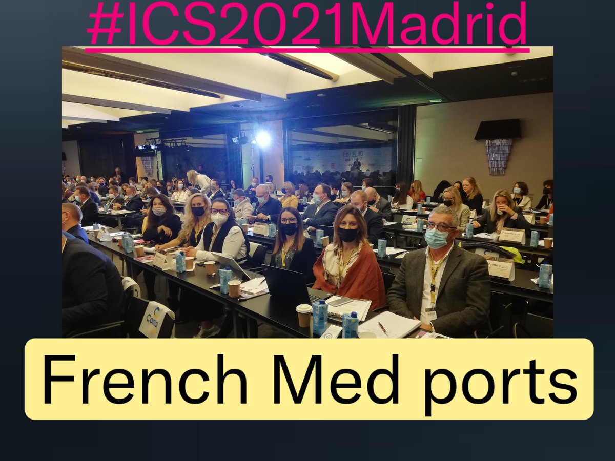 French Med Ports are firmly committed and mobilised at #ICS2021Madrid to promote our great destination : Région Sud, Corsica and Occitanie