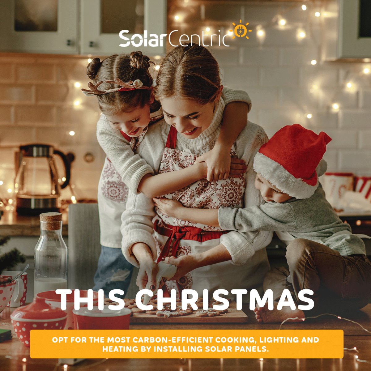 SolarCentric_'s tweet photo. Christmas doesn’t have to cost the earth! 💸

This Christmas opt for the most carbon-efficient cooking, lighting and heating by installing solar panels. 

#solarpanel #solarsystem #gogreen #gosolar https://t.co/1WmuQeCVkY