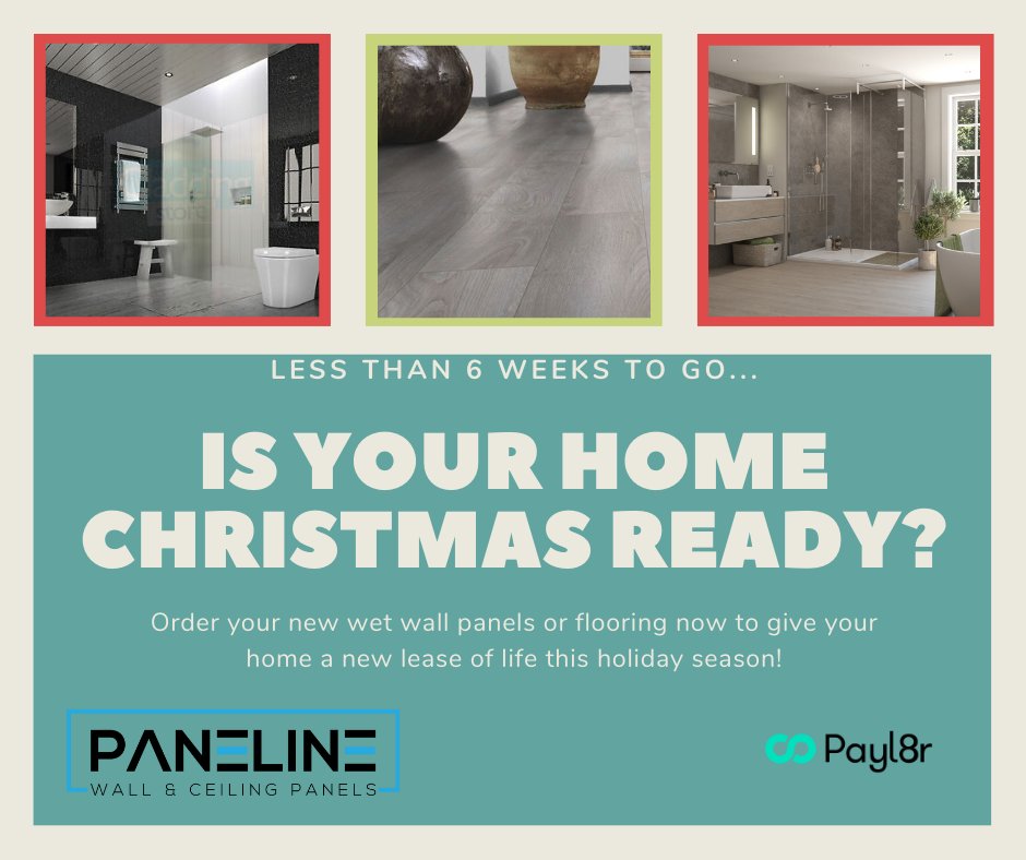 PanelineWetWall's tweet photo. Is your home Christmas ready? https://t.co/An5ANUuPGa #6weekstogo #Christmas2021 #Christmas #holidays https://t.co/ZDzG3CeKRv