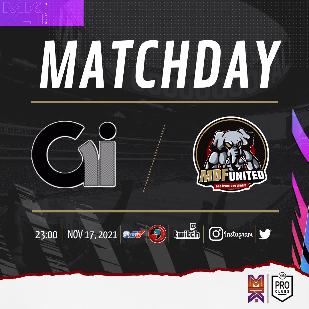 📌 𝙈𝘼𝙏𝘾𝙃𝘿𝘼𝙔

🆚|<a href="/Fittingspro/">Fittings</a> 
🏆|<a href="/FVPA_net/">FVPA.net 🇮🇹</a> Lega A
⏰| 22:00

🆚|<a href="/FcIshgn/">FC ISHGN</a> 
🏆|<a href="/iFVPA/">iFVPA</a> Euro League (A)
⏰| 22:30

🆚|<a href="/FcTarocco/">Tarocco Club</a> 
🏆| <a href="/VPLItaly/">VPL Italy 🇮🇹</a> Coppa Italia 
⏰| 22:50

🆚|<a href="/FcIshgn/">FC ISHGN</a> 
🏆| <a href="/iFVPA/">iFVPA</a> Euro League (R)
⏰| 23:00

⚫️🔴 #OneTeamOneDream