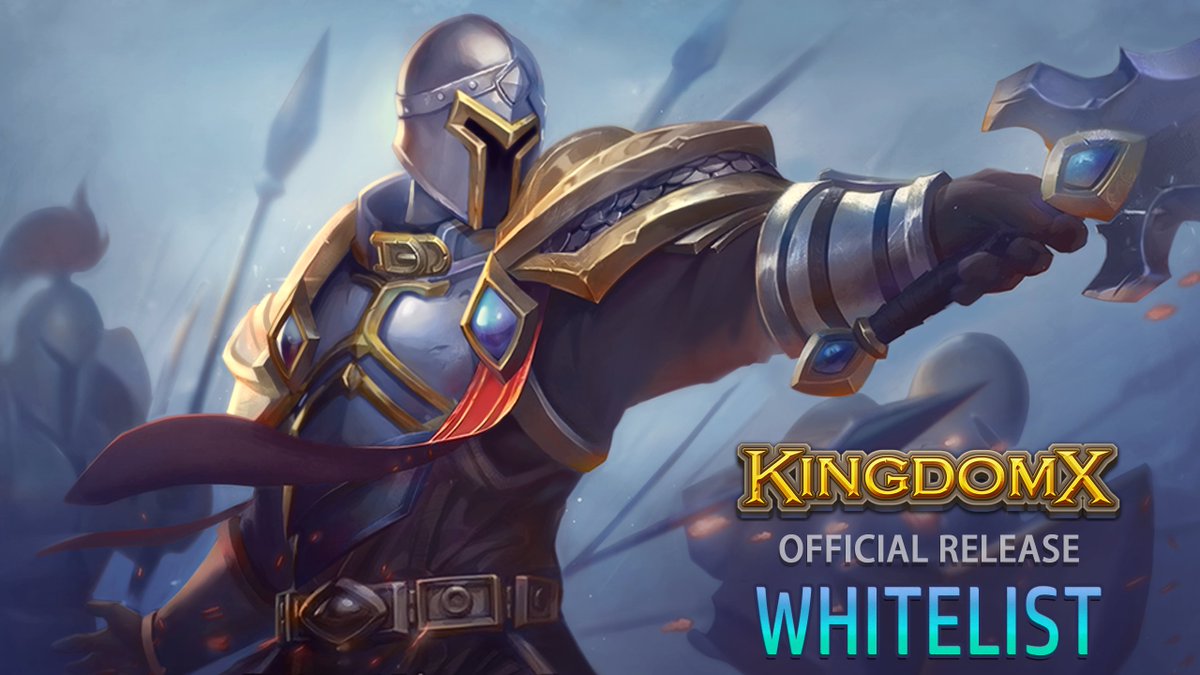 KingdomX 100 Whitelist spots is available now! 

How to Enter:
1. Follow <a href="/KingdomXGame/">KingdomX</a>
2.♥ + RT this post
3. Join our TG ANN Group: t.me/KingdomXAnn 

💥Winners will be announced in our TG ANN Group, 3 working days after campaign ends
#KingdomXGame #GameFi