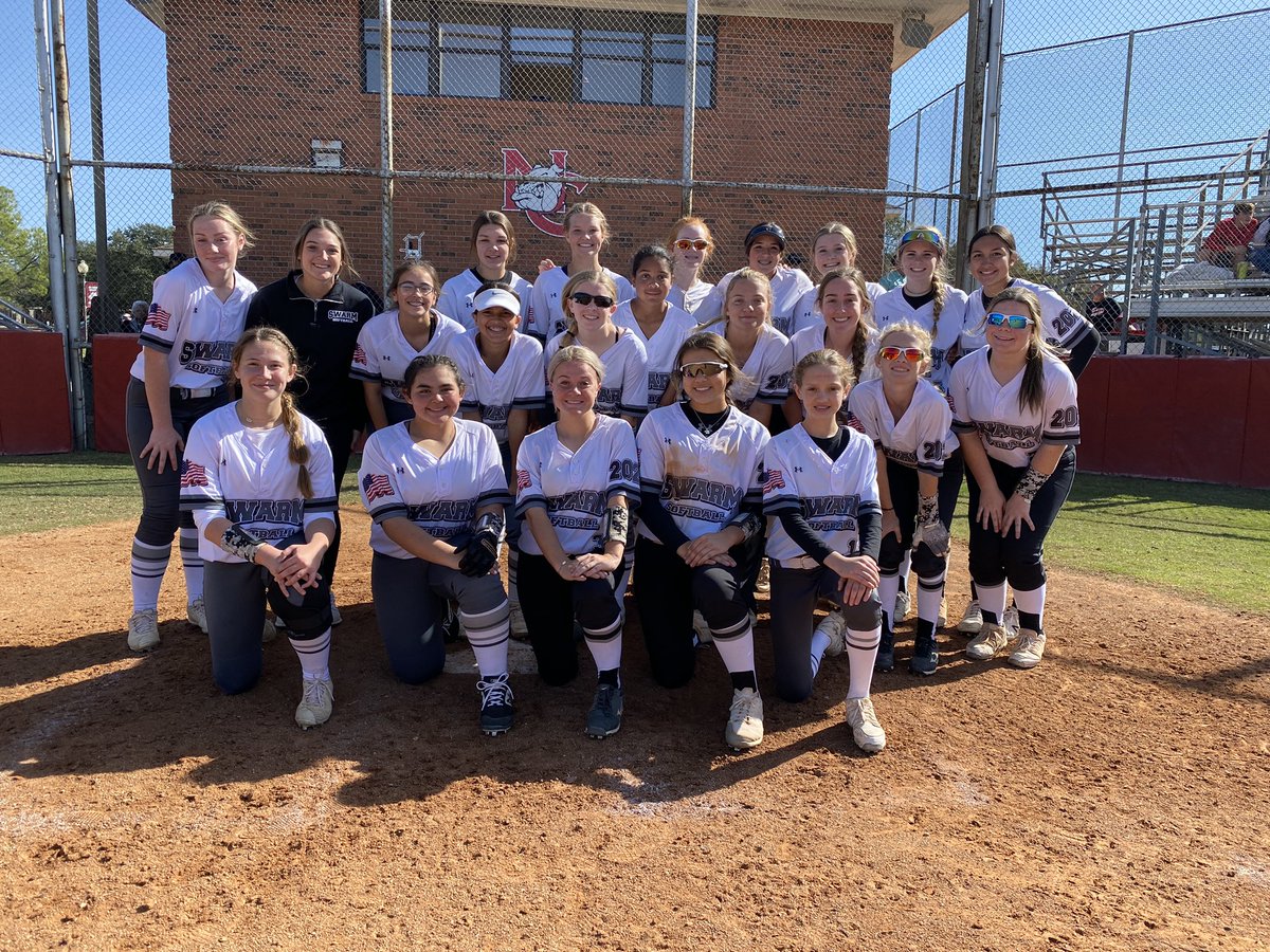 Thank you <a href="/NCDAWGSSoftball/">NC Softball</a>  for hosting us at your facility! 
#SwarmOn