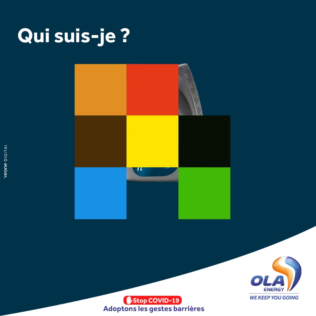 OLAEnergyCI's tweet photo. Famille OLA, sauriez-vous identifier le produit caché derrière cette image ?
#OLAENERGY #OLAEnergyCotedIvoire #PrenonsLarouteEnsemble https://t.co/XZFwo6S1nw