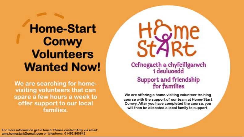 Home-Start Conwy tweet media
