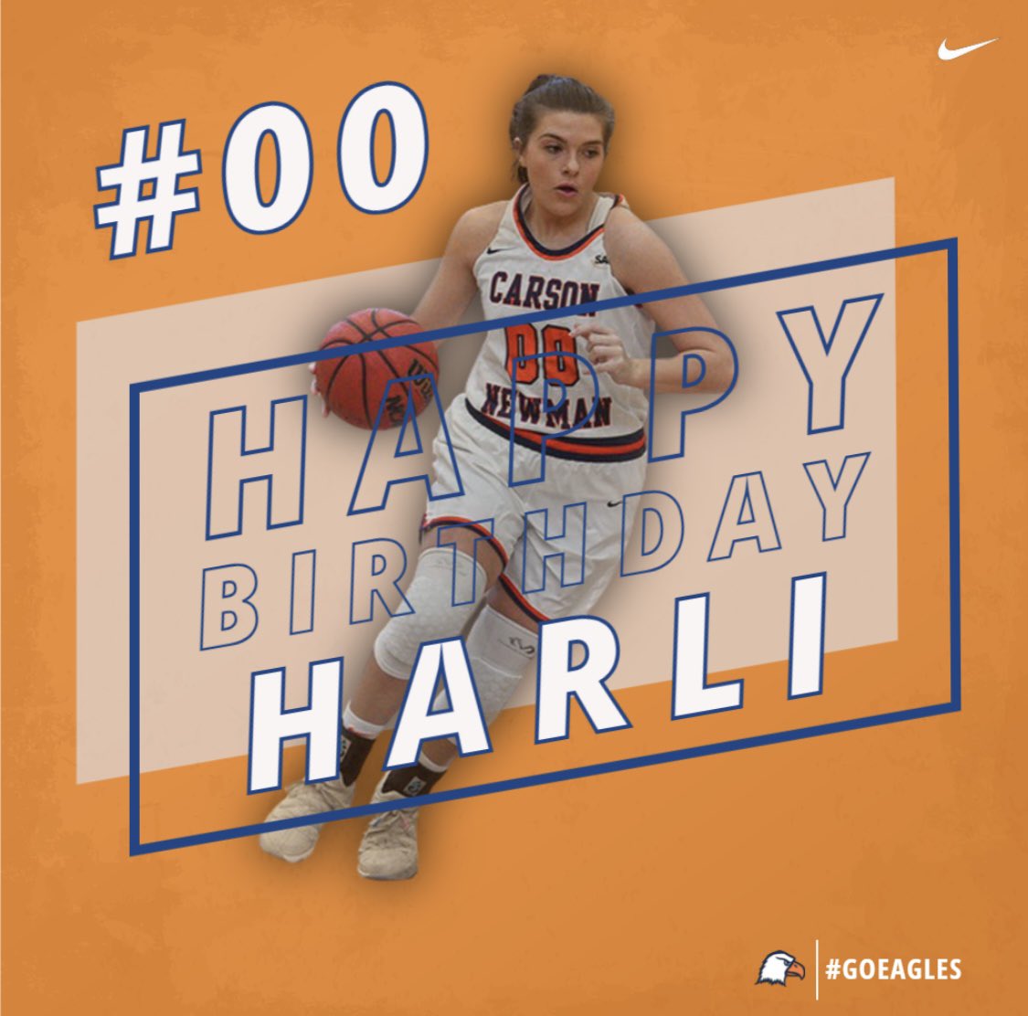 CNwbasketball's tweet photo. Happy Birthday on a game day! We hope it’s great, Harli! 🥳 https://t.co/CpdEsTypId