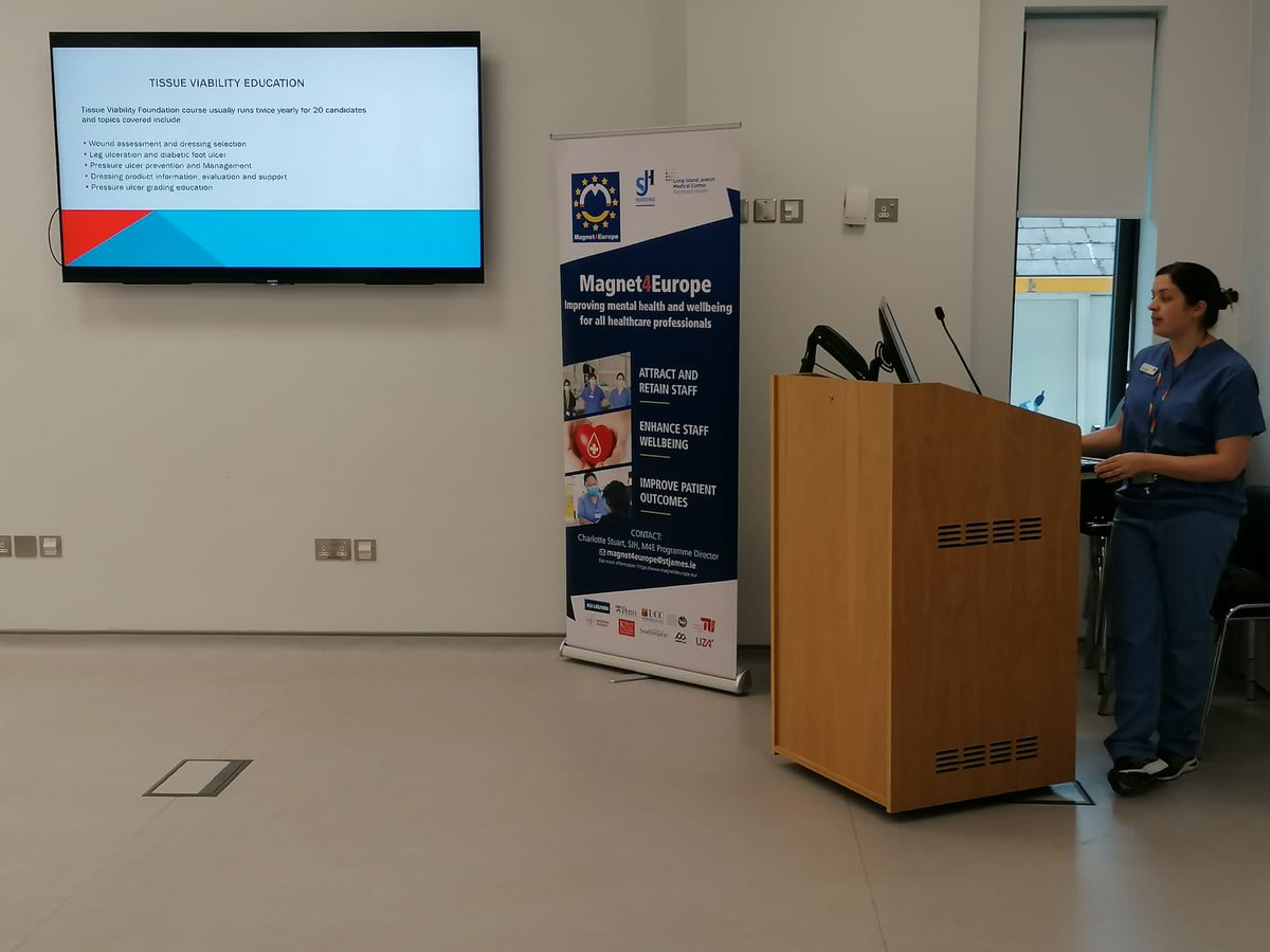Linking in with the link nurses @DowneyRos <a href="/bridlynch/">Brid Lynch</a> <a href="/stjamesdublin/">St James's Hospital</a> on the eve of international stop the pressure ulcer day!! Great bunch of nurses who we look forward to working alongside in the future :) #ittakesaream #stopthepressure
