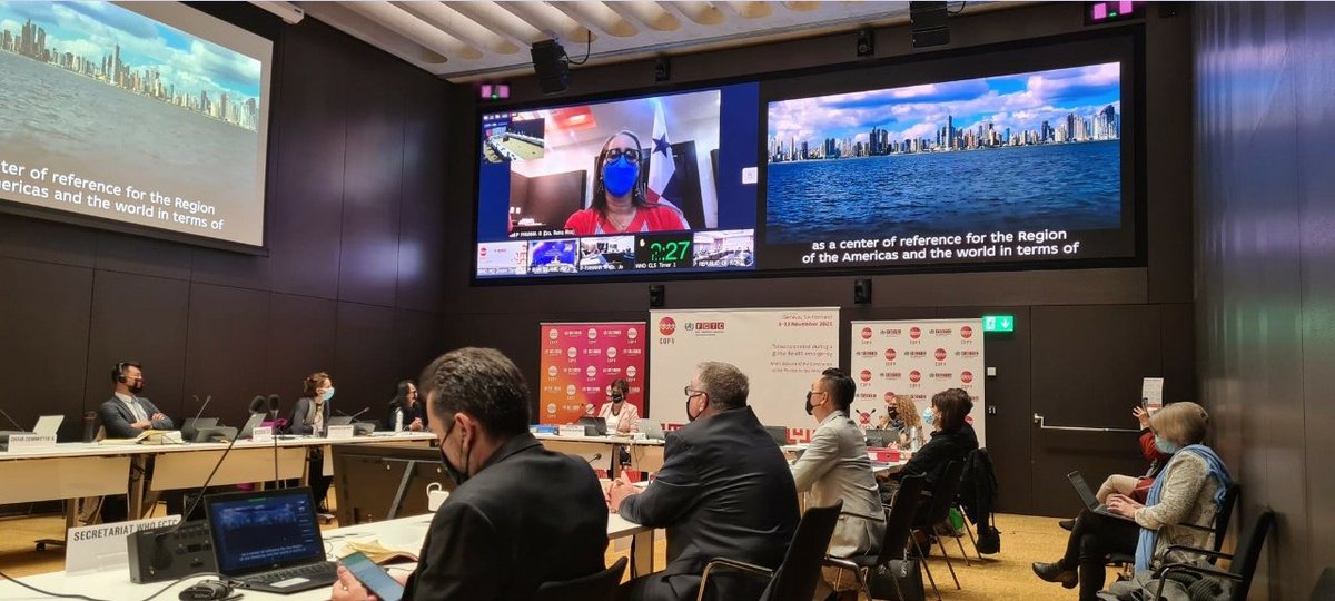 Panamá será sede de la décima reunión de la Conferencia de las Partes del Convenio Marco para el Control del Tabaco de la <a href="/opsoms/">OPS/OMS</a> y también del tercer período de reuniones de las Partes del Protocolo para la Eliminación del Comercio Ilícito de Productos de Tabaco.