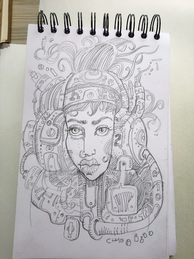 WorkshopDrawing's tweet photo. 8TAVO UNIVERSO
ROMMI
SkethBook
#comic #art #drawing #sketch #illustration #ilustracion #dibujo #artist #ink #sketchbook #comics #live #manga #instaart #design #color #cartoon #mirandela #chamoestudio #bogotatattoo #mirandelaart #bogotaanim #instaartwork https://t.co/Gl2l6A046o