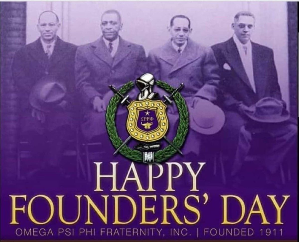 Happy birthday my brothers! #SSSO #FoundersDay #OmegaPsiPhi