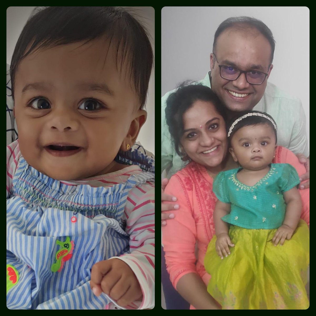 This happy cherubic baby is 10-month old Diya Nandagopal who is battling Spinal Muscular Atrophy (SMA) type 2, a rare debilitating disease. Her best hope is the gene-therapy cure - Zolgensma, by Novartis which costs Rs.16 Crores. Pls help if you can impactguru.com/fundraiser/hel…