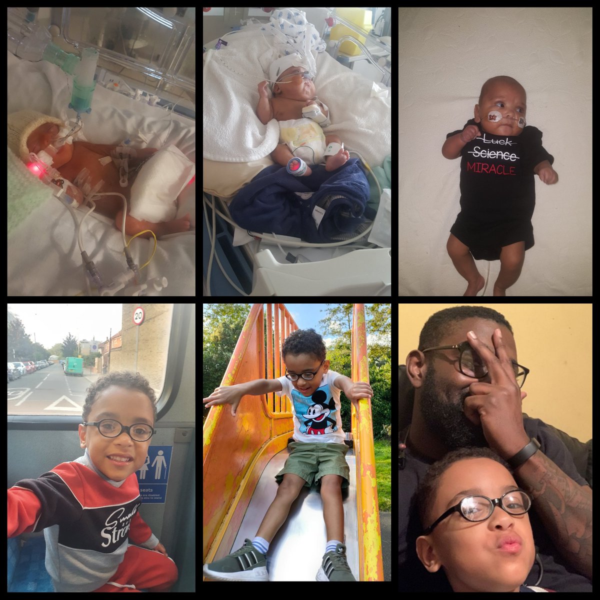 LeighannKrystal's tweet photo. Everyday we celebrate and give thanks for the life of our #tinyandmighty warrior💪🏾👑💫💙
Now 4 going on 44, full of energy and personality but wouldn't change him for the world💯❤
#WorldPrematurityDay https://t.co/TlVPmUSgLG