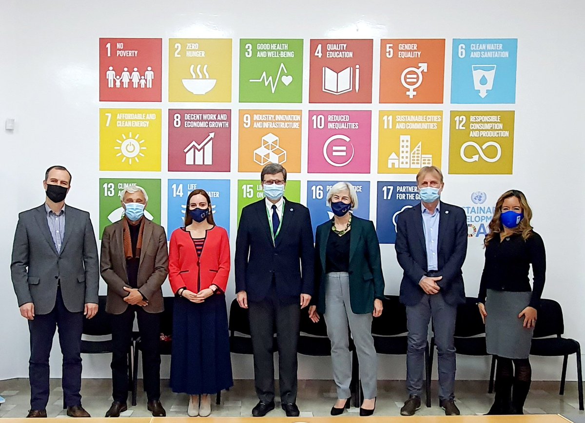 UN_Albania's tweet image. Our  🇺🇳 Country Team received @FAO&apos;s  Assistant Director General, Vladimir Rakhmanin to learn more on FAO&apos;s new strategic framework, actions from #UNFoodSystemsSummit  &amp;amp; links to #EU 🇪🇺policies. A timely exchange as we are about to kick off our new 🇦🇱🇺🇳#CooperationFramework.