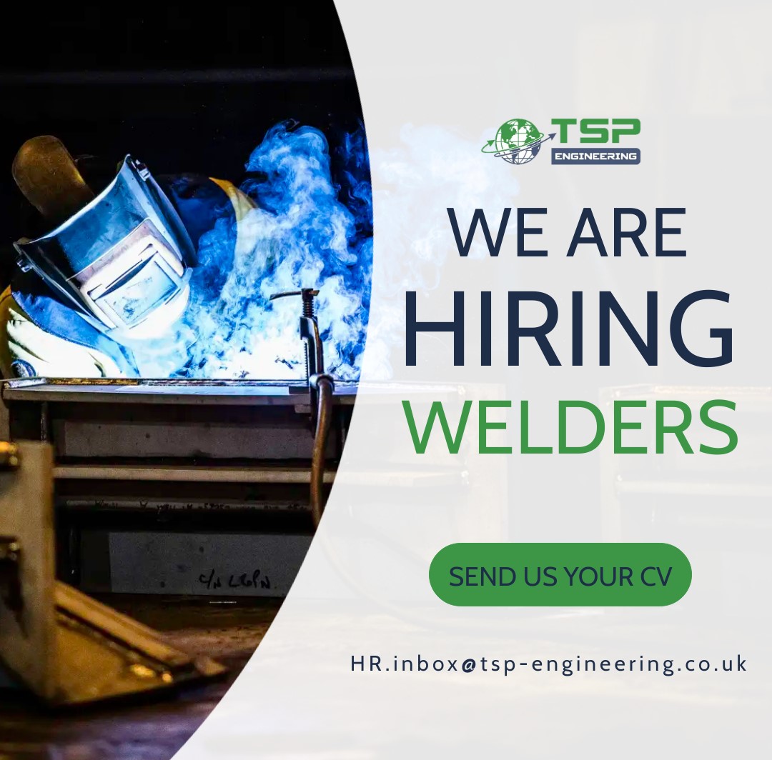 TSPEngineering's tweet image. Are you a welder? We want you! We get it works both ways, so why us?:

👩🏽‍🏭Multiple roles available 
🔐Secure full-time permanent roles
👍🏽Competitive salary + additional benefits
🏆Work with an award-winning team
💰Shift allowance
⚙️Opportunity to work on super exciting projects