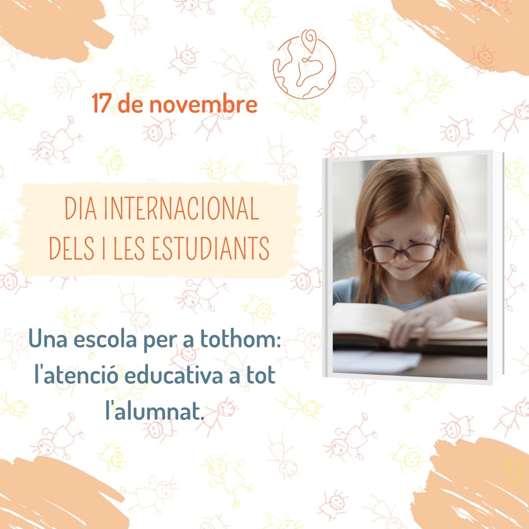 eap_b34's tweet photo. En el dia internacional dels i les estudiants, compartim amb vosaltres algunes idees sobre l'atenció educativa inclusiva.
#inclusió #educació #educacióinfantil #educacióprimària #educaciósecundària #educacióinclusiva #educacióenvalors #coeducació #eap #serveieducatiusabadell https://t.co/lHsz7fvlp0