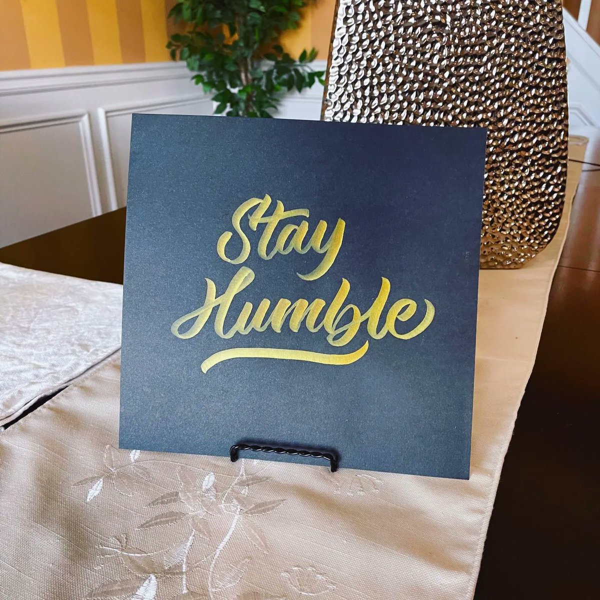 My daily pursuit is to be humble. Even though everything is pulling me to towards the opposite but the goal remains the same &amp; that is to build a habit that focuses on another person’s wellbeing or dare I say their inner man. #StayHumble
-
#Leadership #growthmindset #Humility