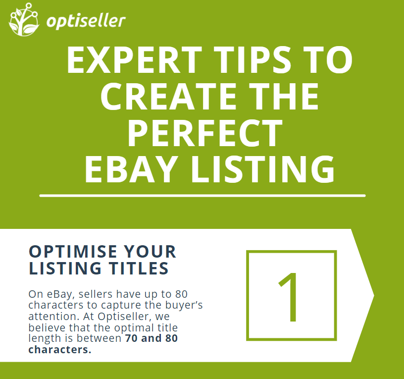 weareoptiseller's tweet photo. 👉#wednesdaywisdom 
It is time for more eBay selling tips from our experts!
💥Today's theme - Creating the Perfect eBay Listing. 
Want to see all our top tips? 👇https://t.co/f7Ml61ANTz

#sellingtips #ebaytips #ebayseller #ebaystore #ebaystores #ecommercebusiness https://t.co/LKNLpWL3tE