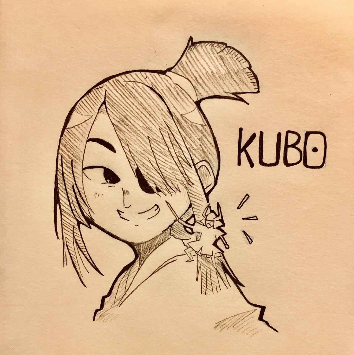 嬉しいので私も劇場公開した時に描いたKUBO絵を貼るぜ!! 