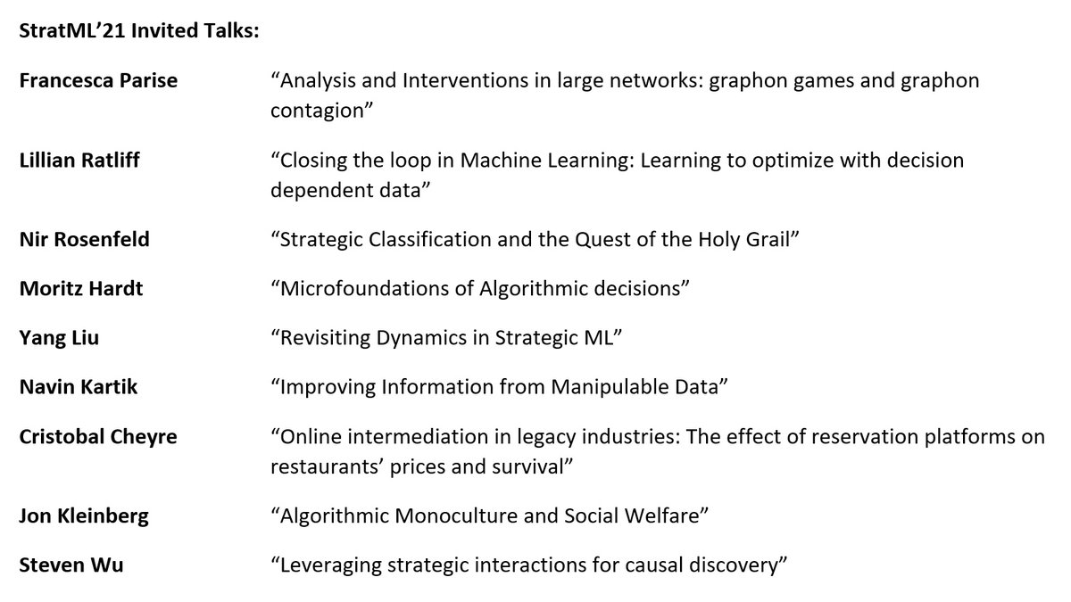 yahavbe's tweet photo. The list of #StratML invited talks is out!
https://t.co/3JIjSlgHtD https://t.co/wsXuQUQfU6