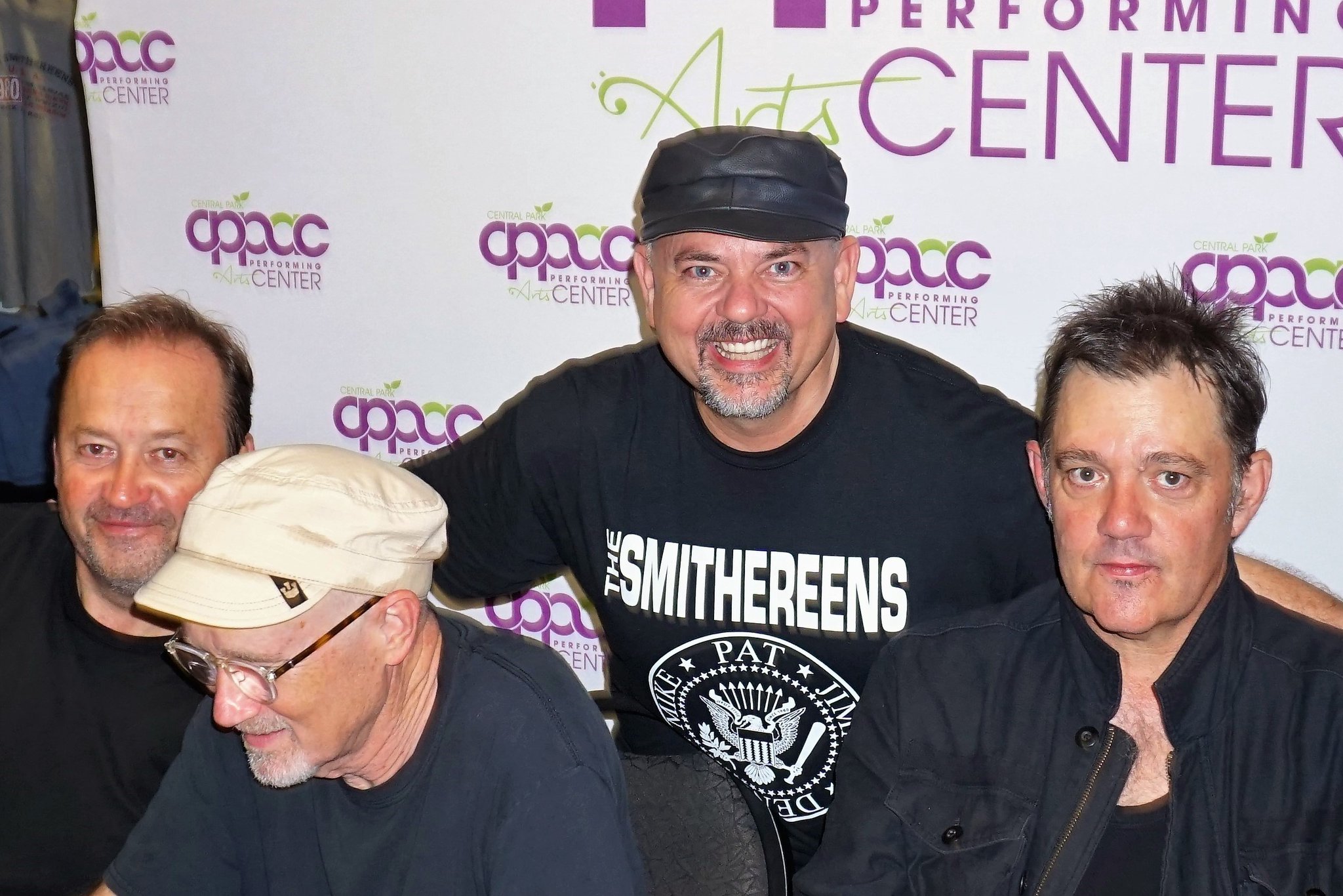 Happy Birthday to Smithereens guitarist Jim Babjak (left). 