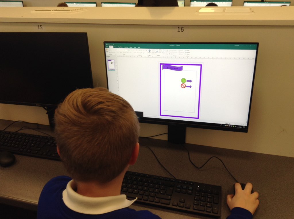 latimerprimary's tweet image. #ClassBL are also producing some posters in Publisher this afternoon linked to anti-bullying week #AntiBullyingWeek #OneKindWord