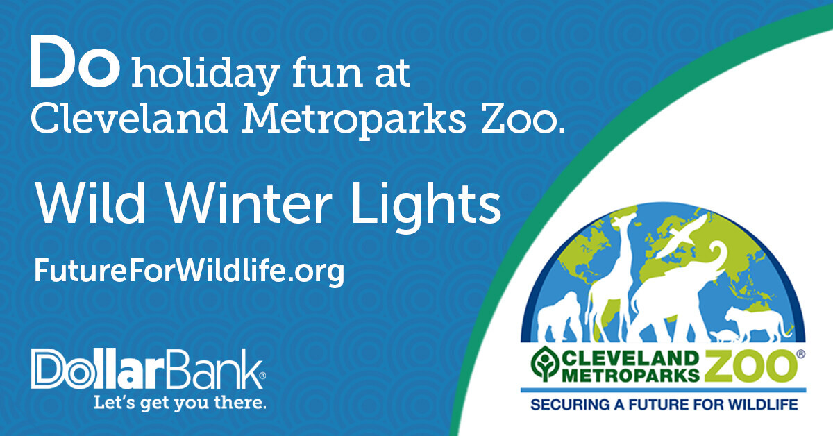 Dollar_Bank's tweet photo. We're excited to be a supporting sponsor of a great event series coming up at @clemetzoo: Wild Winter Lights: select dates, now through January 2. We hope you can join us! #ClevelandMetroparksZoo #ClevelandMetroparks #CLEFun #ThisIsCLE https://t.co/FMS8oiLJTW