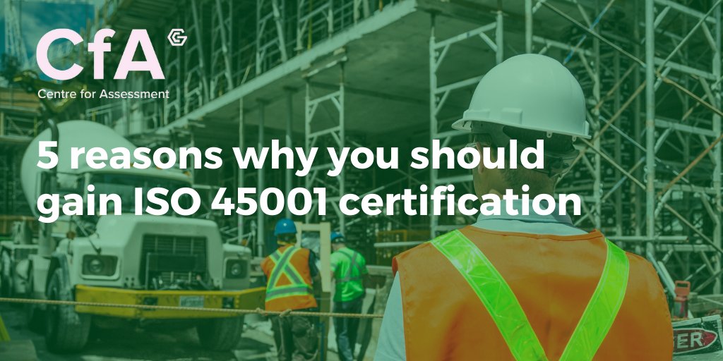 CfALtd's tweet image. Occupational Health &amp;amp; Safety – what does it mean and how do we ensure that we get it right?  #healthandsafety #iso45001 ow.ly/eZy950GOA7I