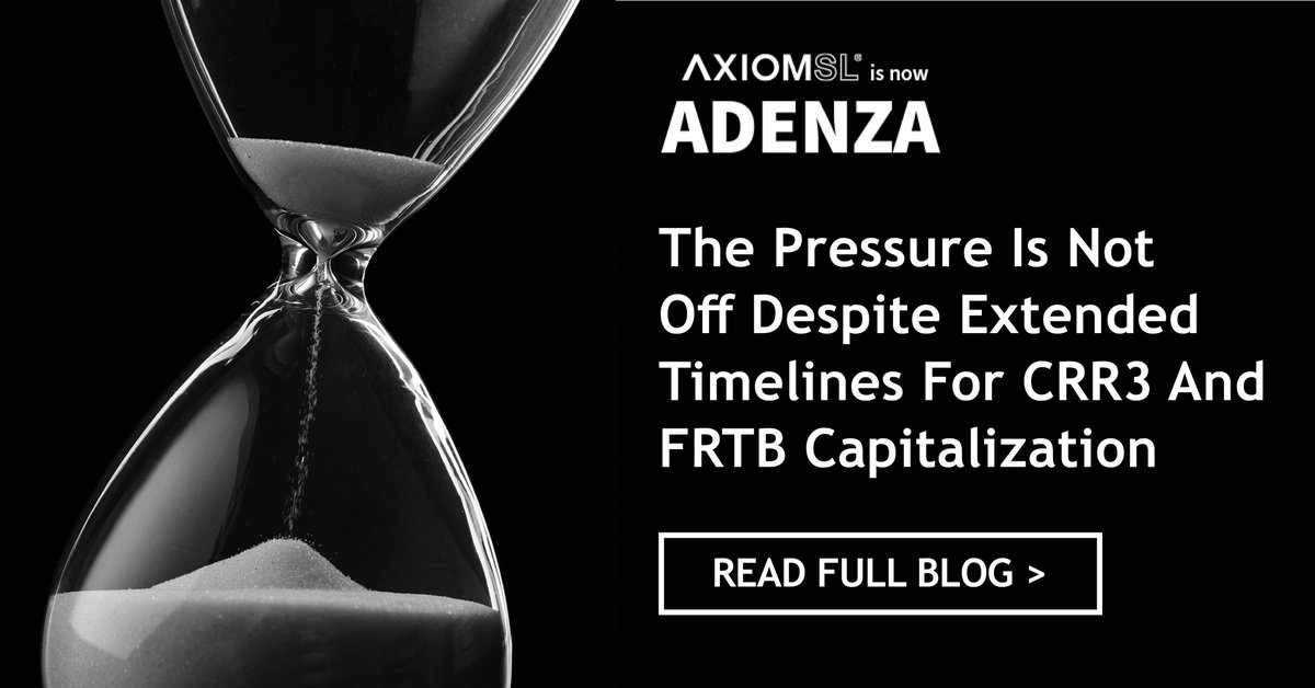 EU Basel III implementation and CRD6/CRR3 requirements include “Basel IV” finalization and expanded supervision. Read more about the complexities firms face as they prepare for EU Basel IV framework adoption in <a href="/Adenza_group/">Nasdaq AxiomSL and Calypso</a>'s blog: bit.ly/3wZ7Fnh