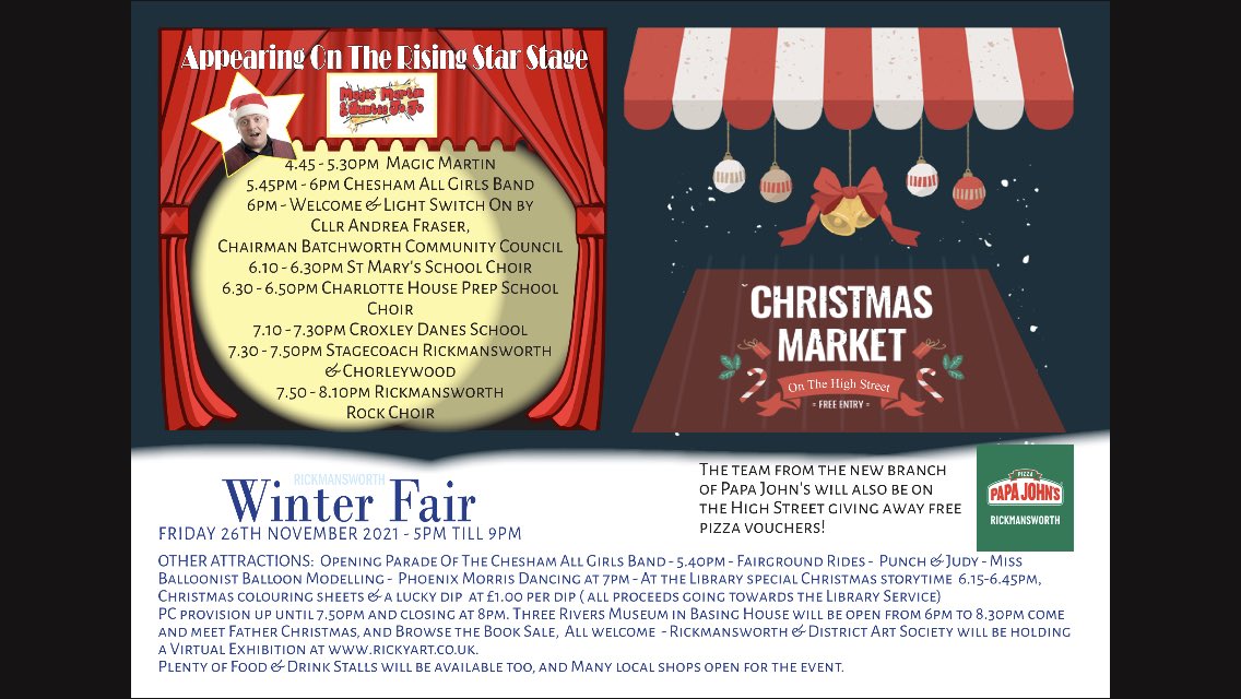 <a href="/TrendAndThomas/">Trend & Thomas</a> <a href="/waterwaysarts/">Waterways Arts Collective</a> <a href="/AffinityWater/">Affinity Water 🦆</a> <a href="/A07Fire/">RickmansworthFire</a> <a href="/WatfordFC/">Watford Football Club</a> <a href="/thesoapcabin/">The Soap Cabin</a>