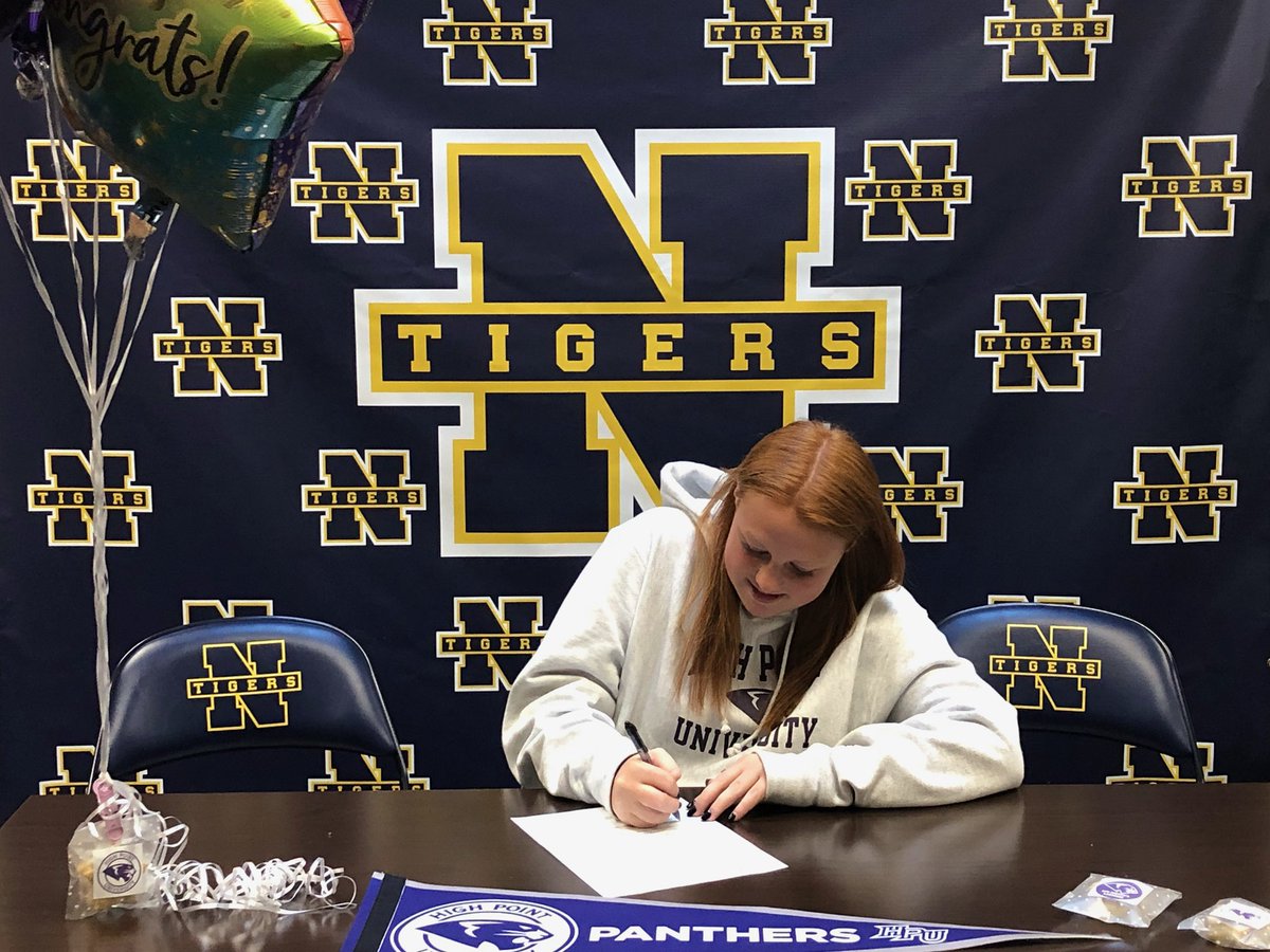 NPTTigerSports's tweet photo. Congratulations to Shannon Smith on her NLI to play lacrosse at High Point University. @AnthonyLifrieri @NewsdayHSsports @hpuwlax https://t.co/VYqTNiDXEH